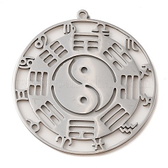Pendentifs en acier inoxydable 304 anti-ternissement&nbsp;STAS-D050-01P