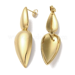Pendientes colgantes de acero inoxidable 304 para mujer&nbsp;EJEW-Z303-09G
