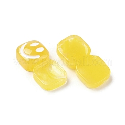 Cabochons décodés en résine&nbsp;RESI-M040-02E