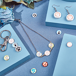 Cabochons di vetro&nbsp;GGLA-PH0006-06A