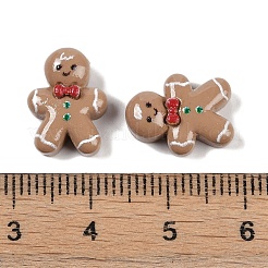 Weihnachts-Deko-Cabochons aus undurchsichtigem Harz&nbsp;X-CRES-M036-03R