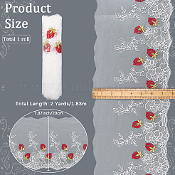 Rubans de broderie en polyester de 2 mètre&nbsp;SRIB-GF0001-52B