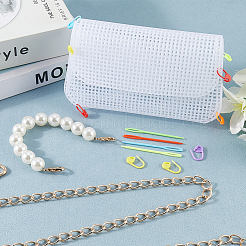 DIY-Sets zum Stricken und Häkeln von Plastiktaschen&nbsp;DIY-CP0012-65