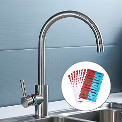 30 Blatt wasserdichte PVC-Aufkleber&nbsp;AJEW-GA0008-89