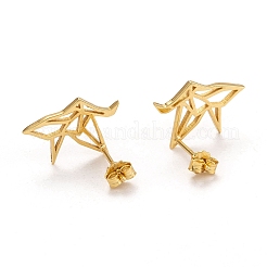 925 Sterling Silber Ohrstecker&nbsp;EJEW-H110-01G