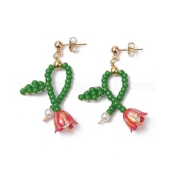 Blumenohrstecker&nbsp;EJEW-TA00637