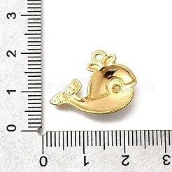 Breloques en acier inoxydable 304 micro pavé de zircones cubiques&nbsp;STAS-Q347-05A-G