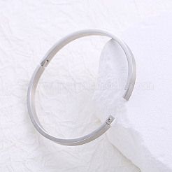 Schlichter eleganter Damen-Goldarmreif minimalistischer Modeschmuck&nbsp;SH6539-1