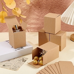 Cajas de correo de embalaje de papel kraft&nbsp;CON-WH0816-019