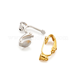 Messing-Clip auf Ohrring-Wandler&nbsp;KK-TA0007-43