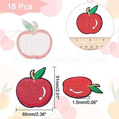 18pcs computergesteuertes Sticktuch zum Aufbügeln/Aufnähen&nbsp;PATC-CA0001-01