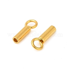 Enbouts de cordon en 925 argent sterling&nbsp;STER-F036-21G-1mm