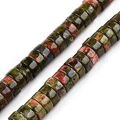 Natur Unakit Perlen Stränge&nbsp;G-T138-51
