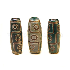 Tibetischen Stil dzi Perlen&nbsp;TDZI-R002-02F