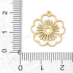 5 Stück 201 Edelstahlanhänger&nbsp;STAS-K299-01A-G