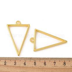 Ciondoli a lunetta aperti del triangolo in lega di placcatura&nbsp;PALLOY-S047-09E-FF