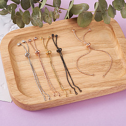 Gestellbeschichtung umweltfreundliche Messingkette Armbandherstellung&nbsp;KK-TA0007-84-RS