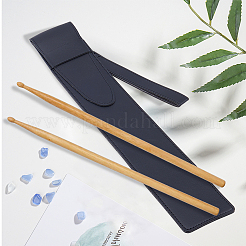 1 estuche de cuero para guardar baquetas&nbsp;AJEW-CL0002-37B