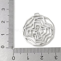 Ottone micro spianare pendenti zirconi&nbsp;KK-P290-52P-02