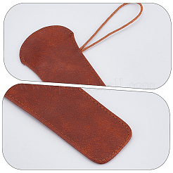 1 x Faltfächerhülle aus Kunstleder&nbsp;AJEW-CY0002-31