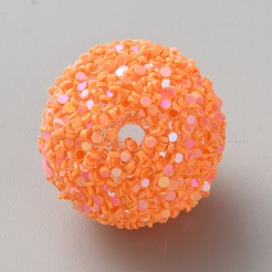 Perline glitter acriliche opache&nbsp;FIND-CJC0010-111A-05