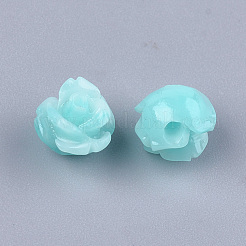 Perline corallo sintetico&nbsp;X-CORA-S027-30H