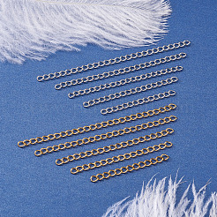 Kettenverlängerungen aus Edelstahl 304&nbsp;STAS-CD0001-03