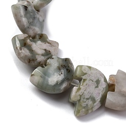 Natürliche Frieden Jade Perlen Stränge&nbsp;G-F783-G08-01