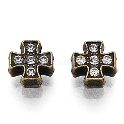 Legierungskristallrhinestone-Perlen&nbsp;ALRI-T004-09AB