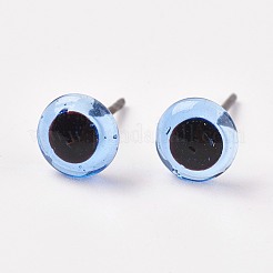 Ojos de muñeca de vidrio artesanal&nbsp;DIY-WH0020-B03-9mm