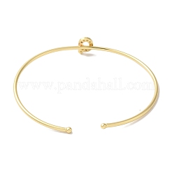 Bracelets en laiton plaqué en rack&nbsp;BJEW-A018-01G-Q