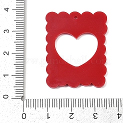 Opake Acryl Anhänger&nbsp;FIND-K017-12B