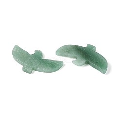 Adlerform natürliche grüne Aventurin Edelstein Anhänger&nbsp;G-P563-05F