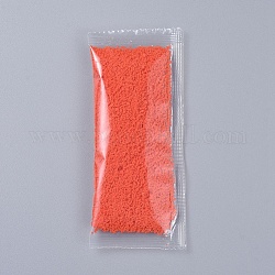 Декоративная пудра из мха, для террариумов, шпатлевка из эпоксидной смолы своими руками, оранжево-красный, мешок упаковки: 125x60x8 мм