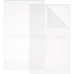 Placas de acrílico transparente, Rectángulo, Claro, 380~381x222~222.3x3mm