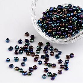 PandaHall 1 Box 15 Color 6/0 Glass Seed Beads 4mm (About 5850pcs/box)