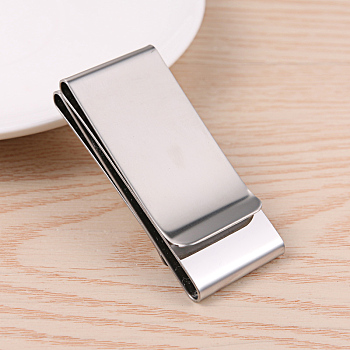 304 Stainless Steel Money Clips STAS-I058-02