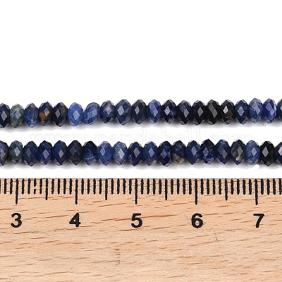 Natur Sodalith Perlen Stränge&nbsp;G-B175-A10-2x4mm-1