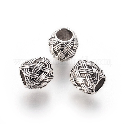 Metall Großlochperlen&nbsp;PALLOY-E565-07B-1
