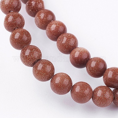 Goldstone Perle Stränge&nbsp;X-G-R193-04-4mm-1