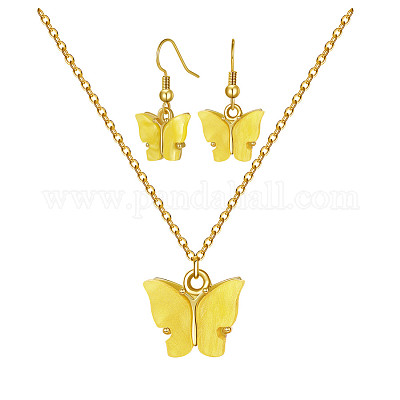 Wholesale Alloy Acrylic Earrings & Necklaces Jewelry Sets