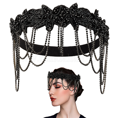 1 Stück Polyester-Fascinator&nbsp;OHAR-OC0001-08-1