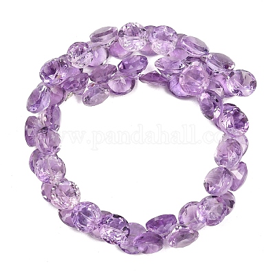 Natürlichen Amethyst Perlen Stränge&nbsp;G-Z152-B01-02-1