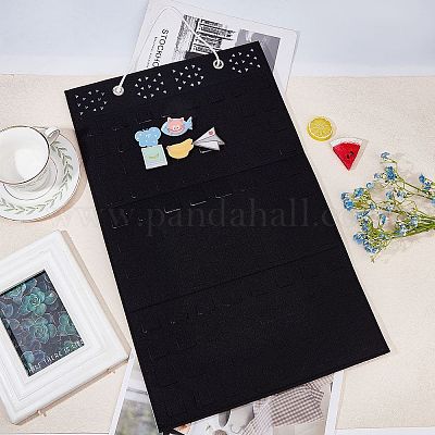 2 PCS Pin Collection Display Case,Wall Hanging Brooch Pin Organizer,Pin  Board for Enamel Pins,Pin Collections Storage Holder.(Not Include Any