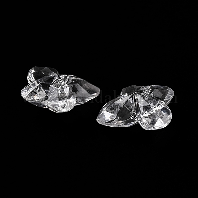 Perline acrilico trasparente&nbsp;OACR-M011-08-1