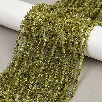 Natürlichen Peridot Perlen Stränge&nbsp;X-G-P332-48-02-1