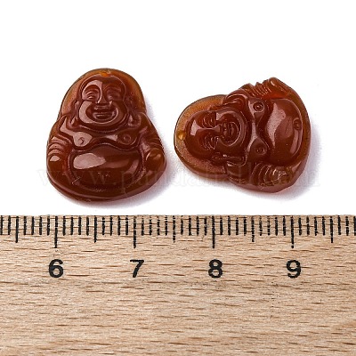 Pendentifs en cornaline naturelle&nbsp;G-K348-04-1