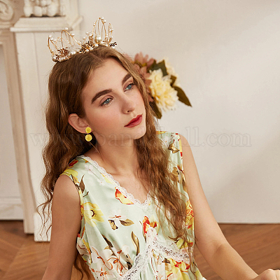 Losange Avec Des Boucles D'oreilles Pendantes En Alliage De Placage De Cremaillere En Porcelaine Avec 925 Epingle En Argent Sterling Plaque Longue Duree