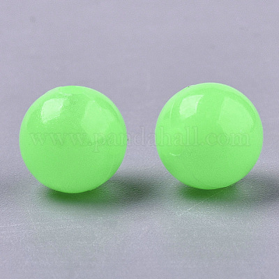 Perle acriliche luminose&nbsp;MACR-N008-25-1