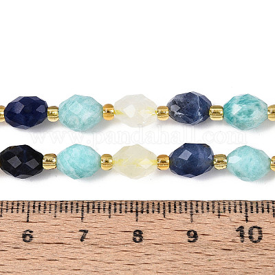 Lot De 24 Perles En Sodalite Naturelle 8mm - Gemme Pour Création De Bijoux